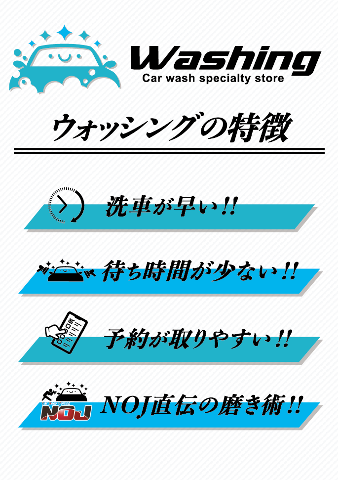 ウォッシングの特徴